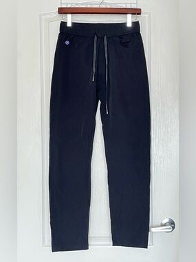 LEUFORT Clothing Black Joggers Drawstring Track Pants M Streetwear Casual Gym